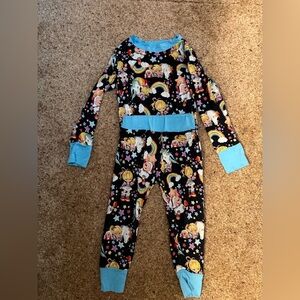 3BB “Rainbow Brite” 2-Piece Pajama Set